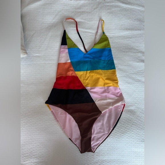 Mara Hoffman Other - Mara Hoffman Multicolor Striped One-Piece Swimsuit